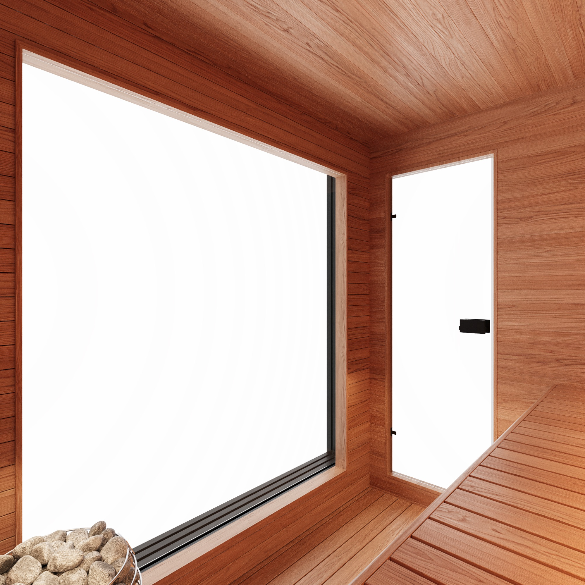 Järvi Outdoor Sauna by Finnish Sauna Builders