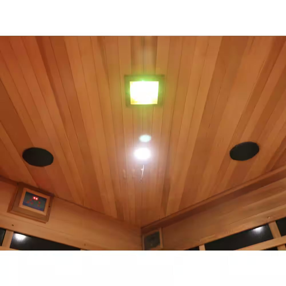 4-Person Cedar Corner Infrared Sauna