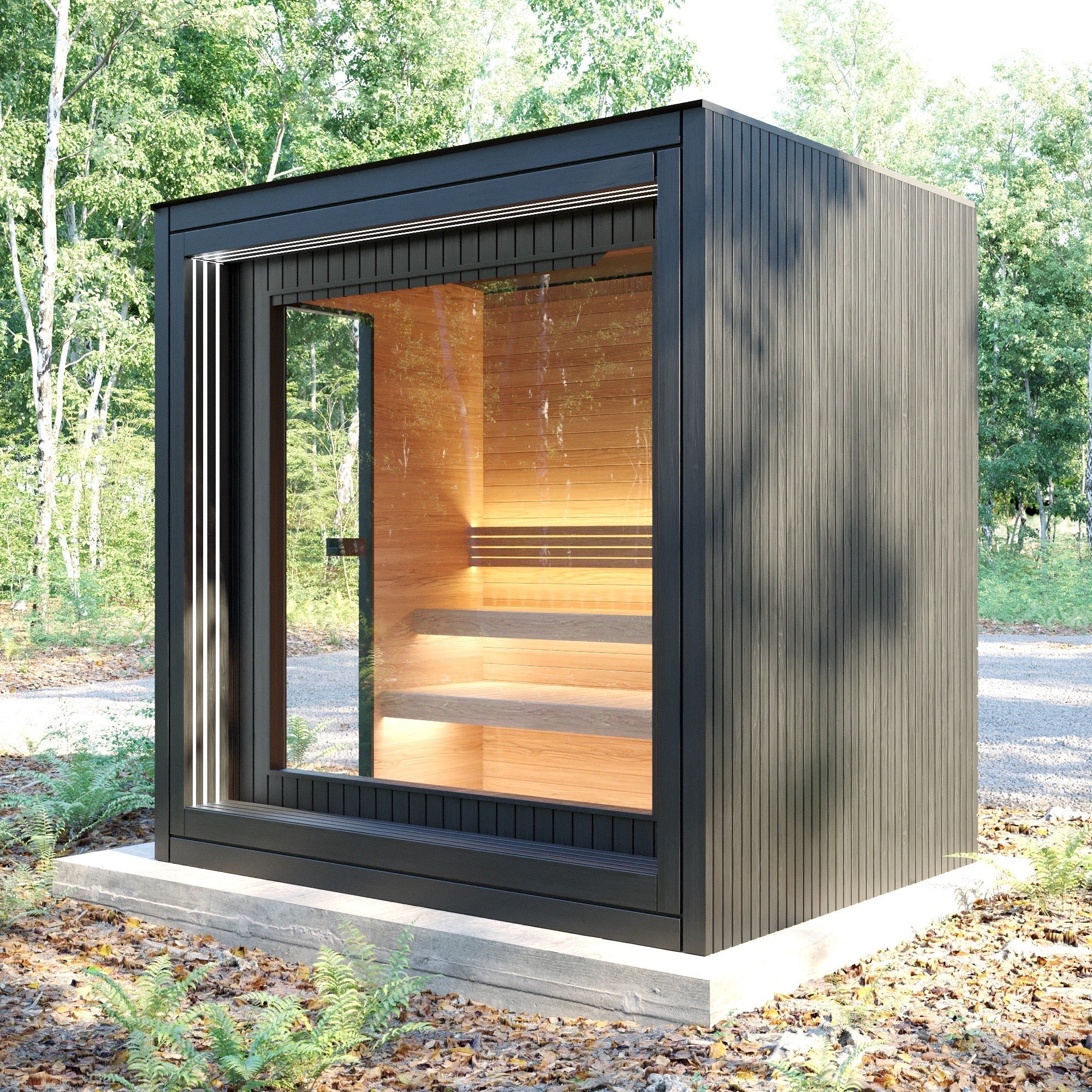 Järvi Outdoor Sauna by Finnish Sauna Builders