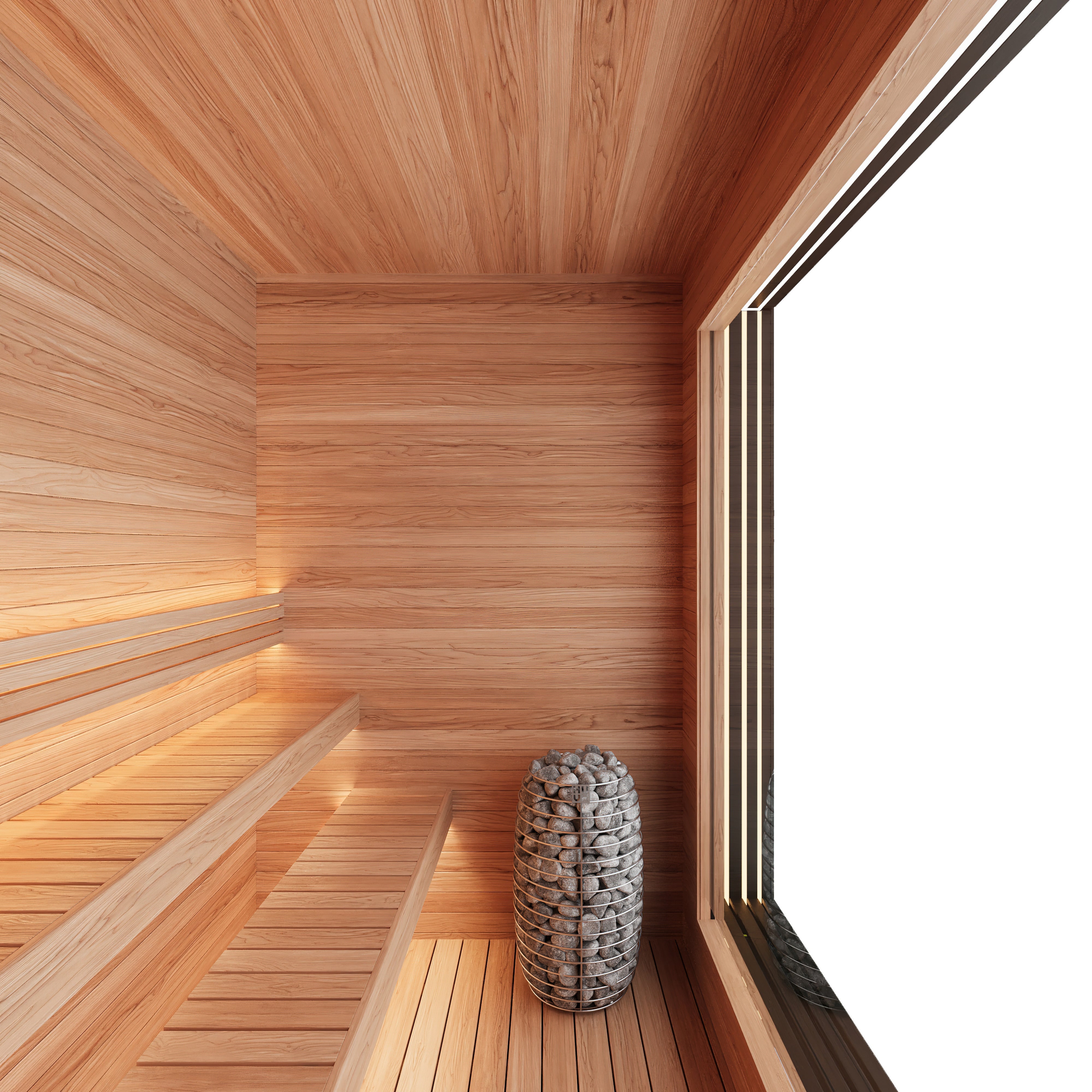 Järvi Outdoor Sauna by Finnish Sauna Builders