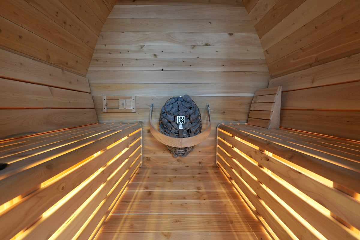 Finnish Sauna Builders Outdoor Pod Sauna