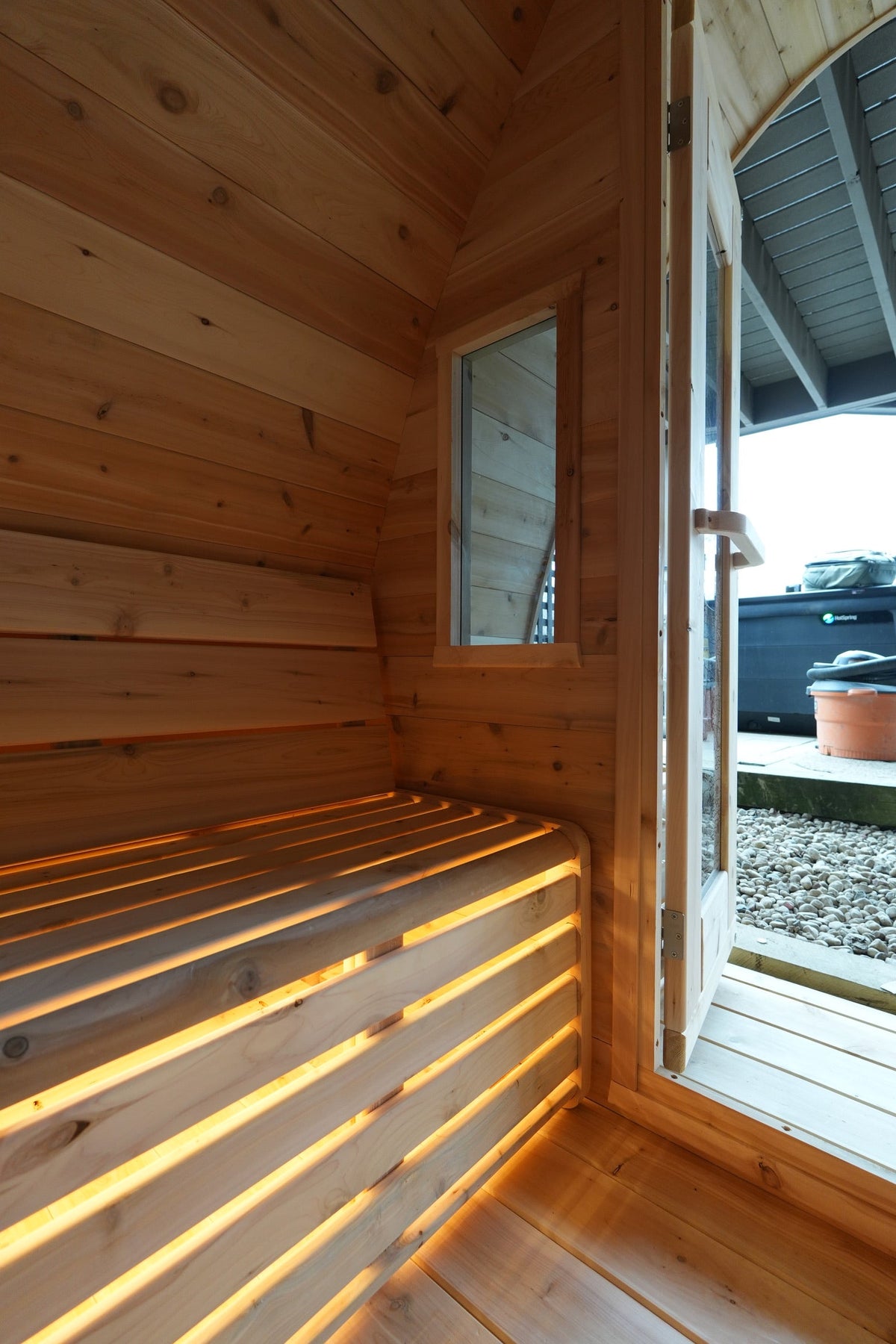 Finnish Sauna Builders Outdoor Pod Sauna