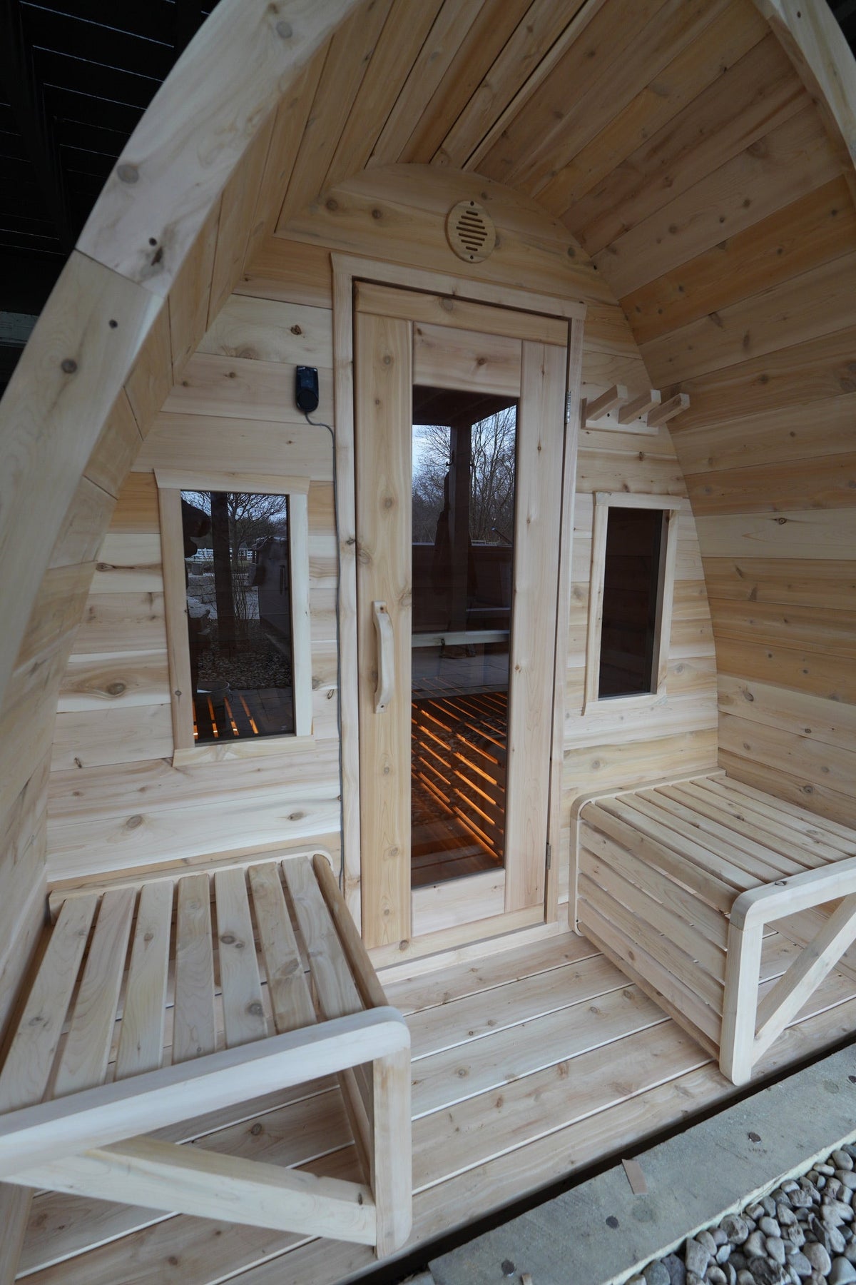 Finnish Sauna Builders Outdoor Pod Sauna