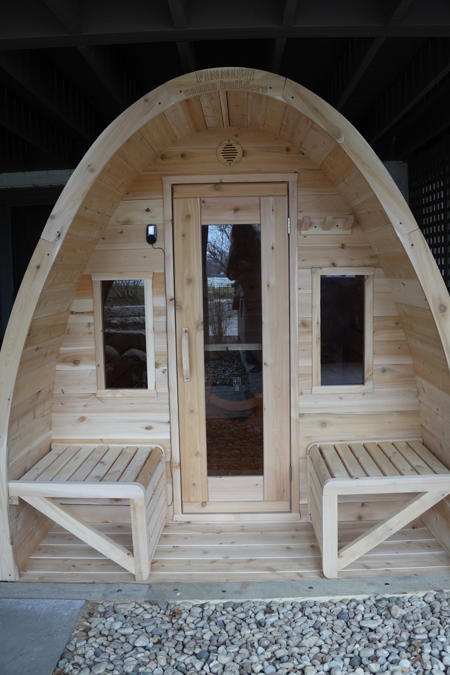 Finnish Sauna Builders Outdoor Pod Sauna