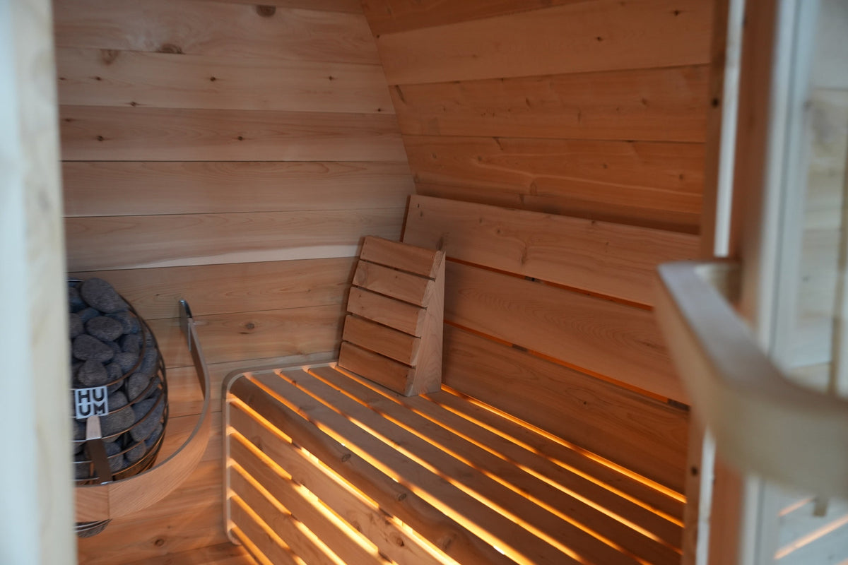 Finnish Sauna Builders Outdoor Pod Sauna