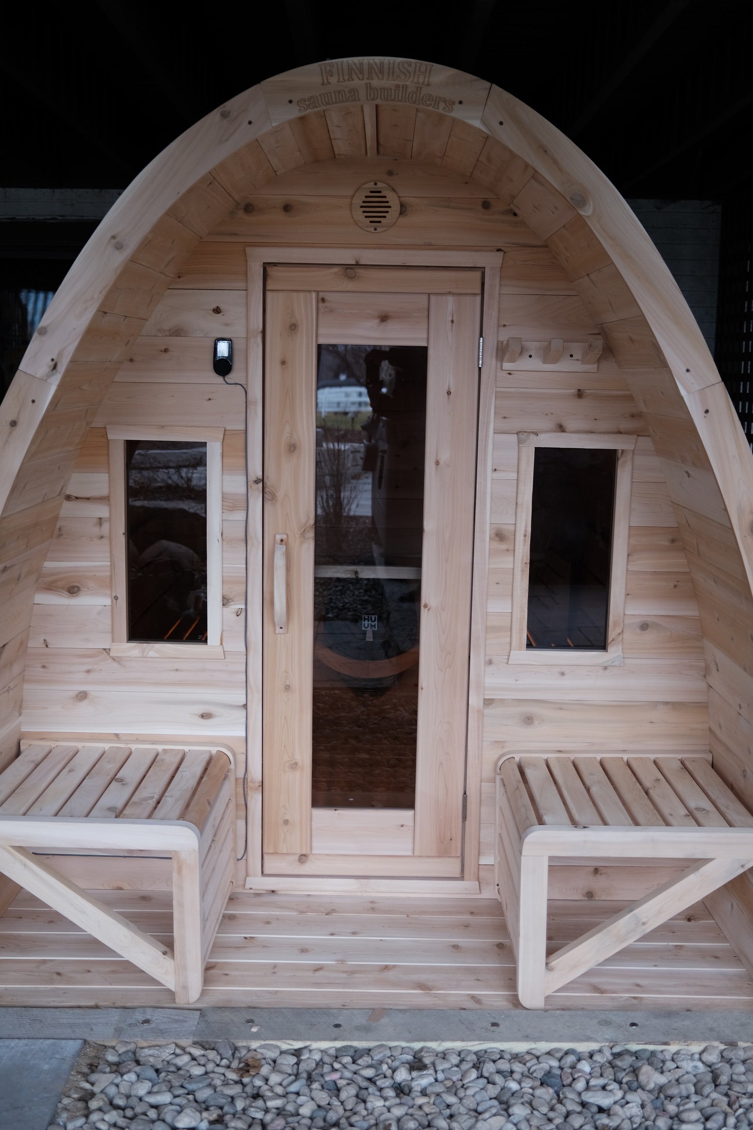 Finnish Sauna Builders Outdoor Pod Sauna