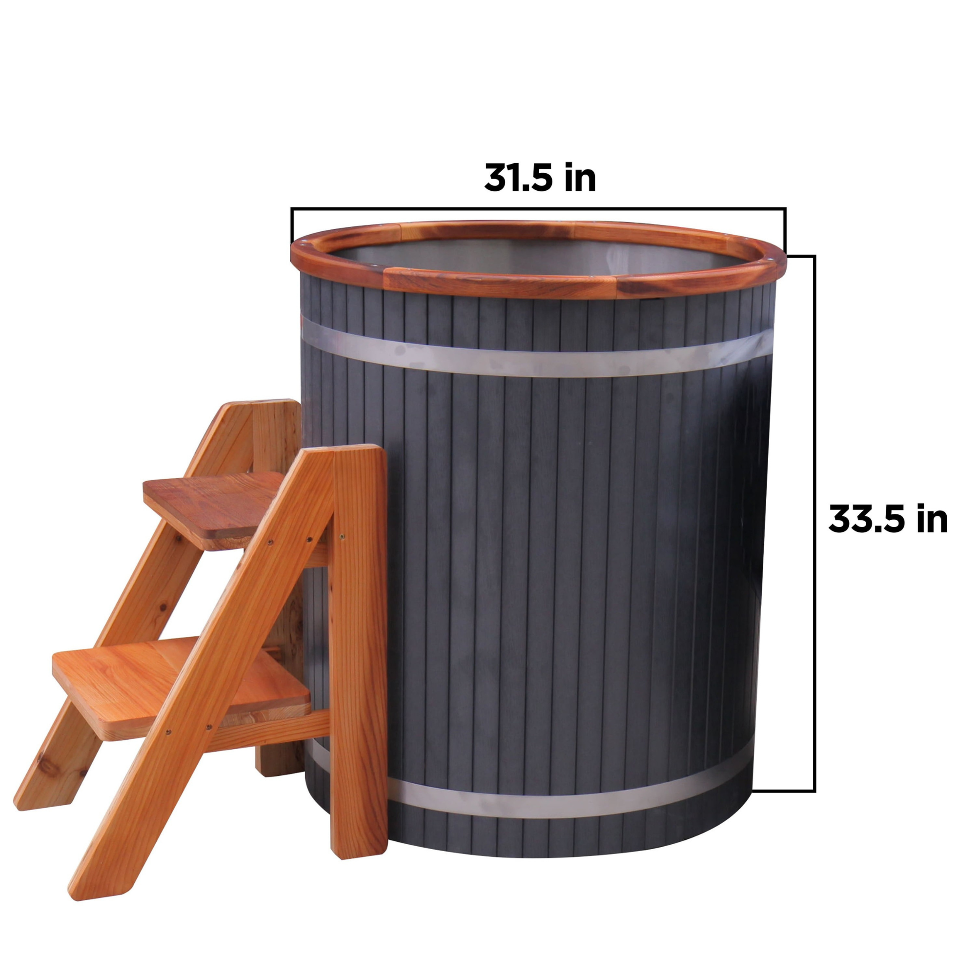 Cold Therapy 1 Person Ice Bath 118 Gallon Cold Plunge