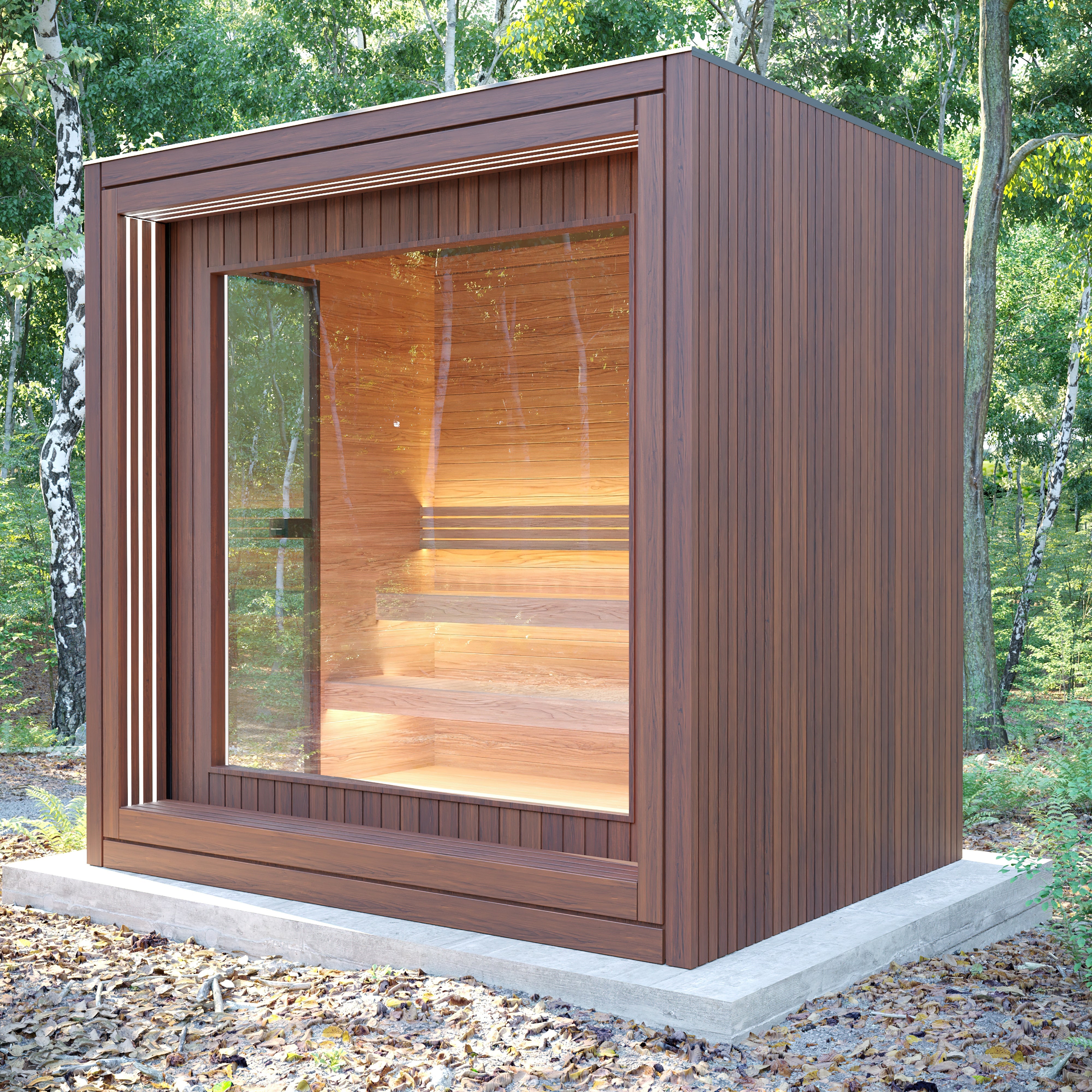 Järvi Outdoor Sauna by Finnish Sauna Builders