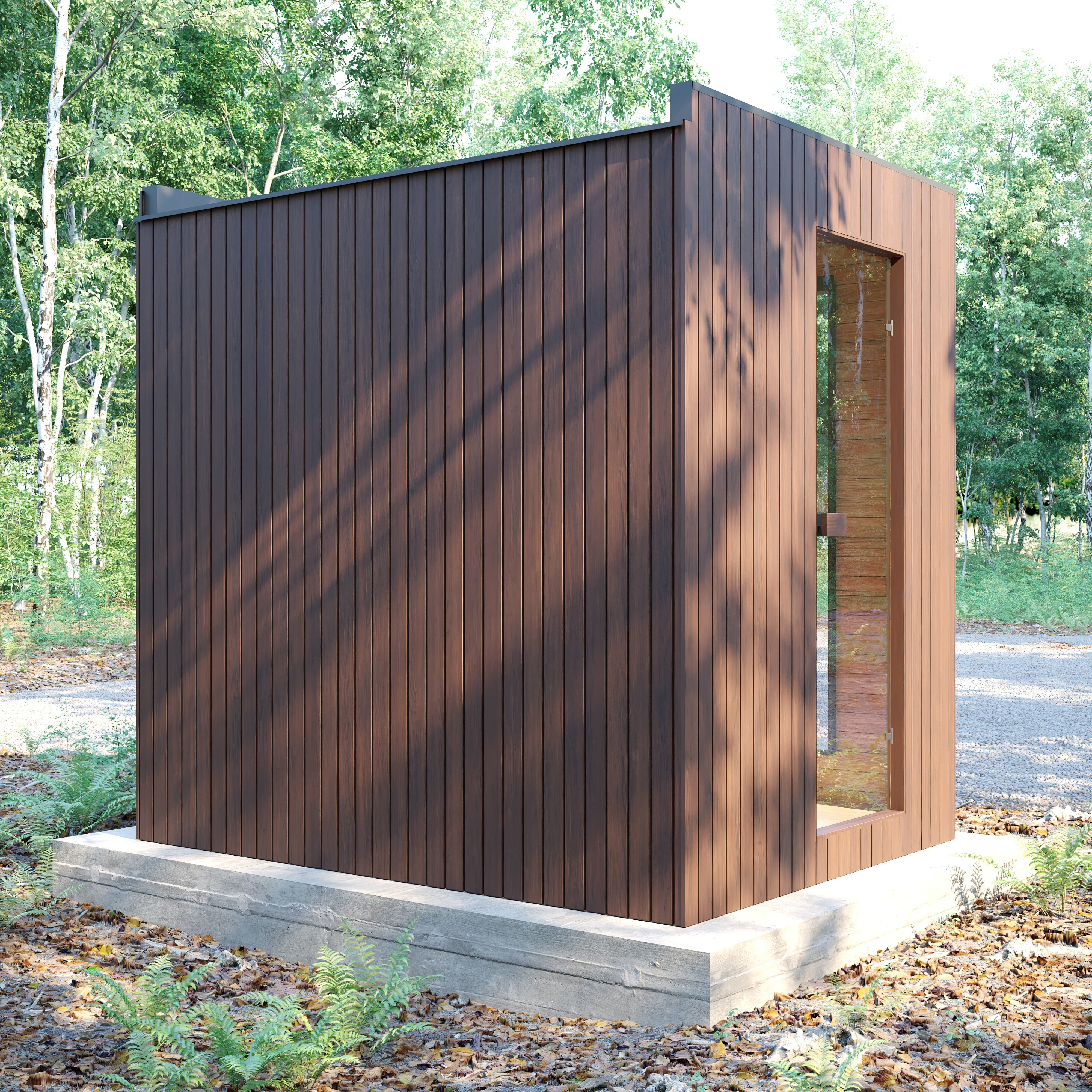 Järvi Outdoor Sauna by Finnish Sauna Builders