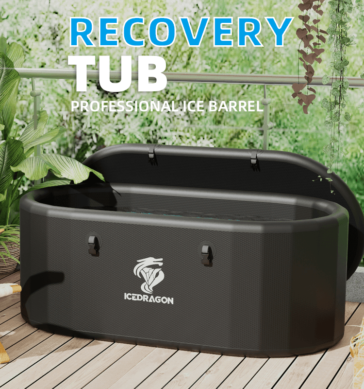 Icedragon Cold Plunge Tub Pro with 1.5 HP Smart Water Chiller