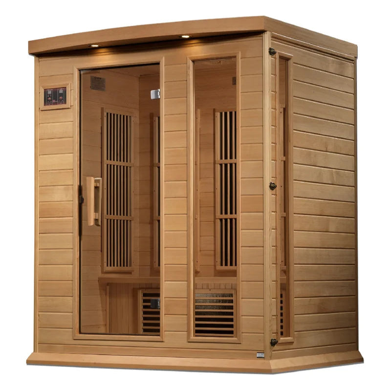 3-Person Indoor FAR Infrared Sauna with Bluetooth