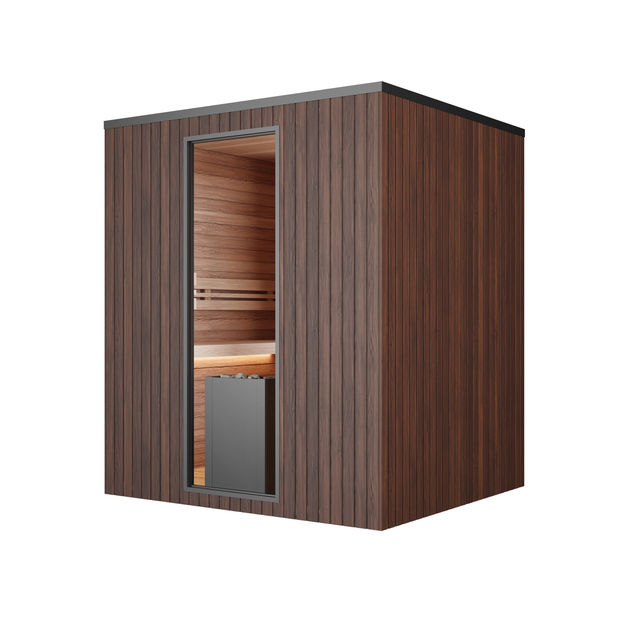 Tuli 4/6 Person Outdoor Sauna by Finnish Sauna Builders