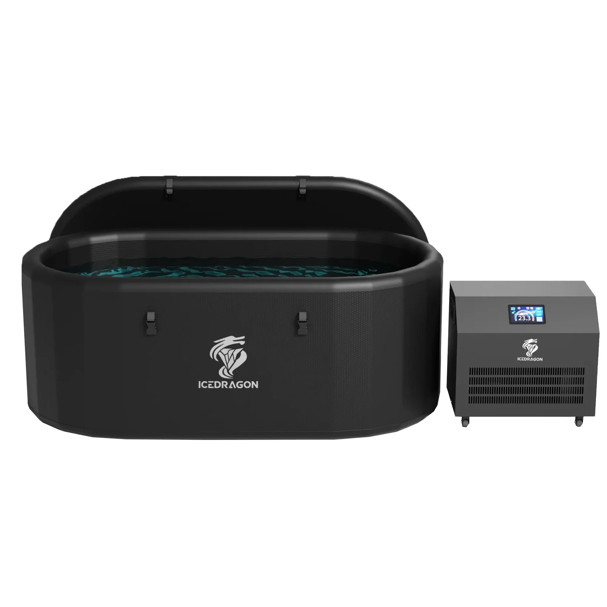 Icedragon Cold Plunge Tub Pro with 1.5 HP Smart Water Chiller