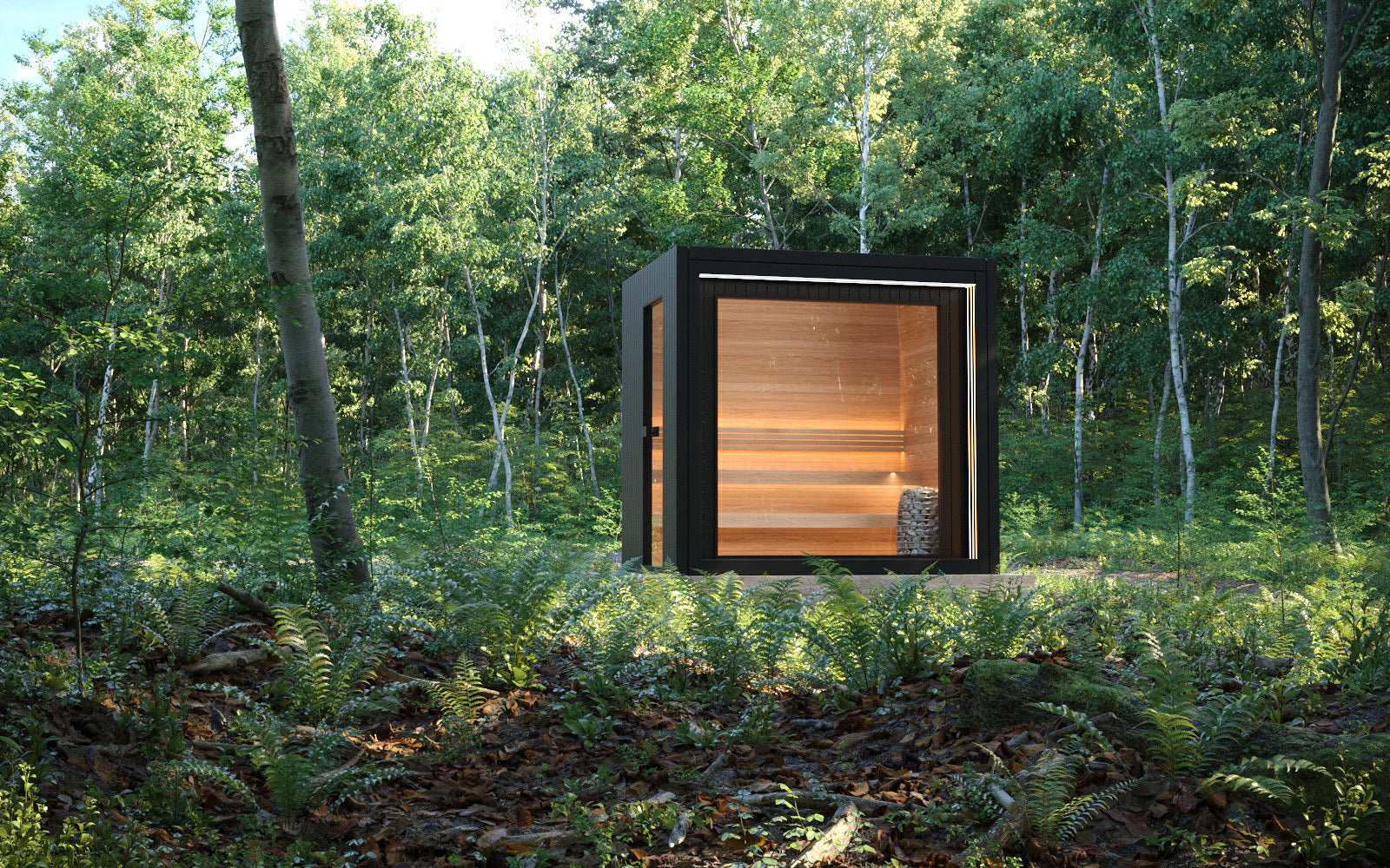 Järvi Outdoor Sauna by Finnish Sauna Builders