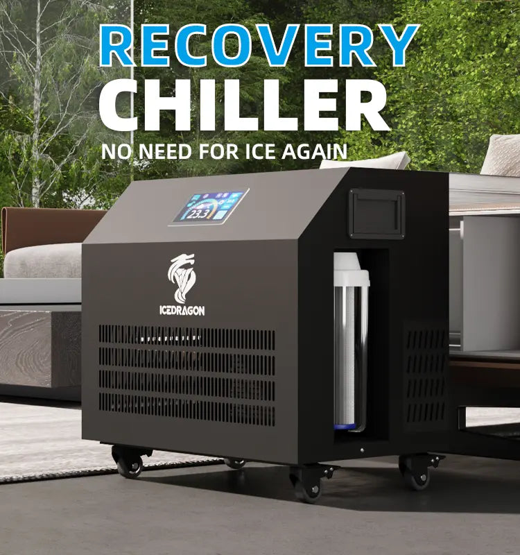 Icedragon Cold Plunge Tub Pro with 1.5 HP Smart Water Chiller