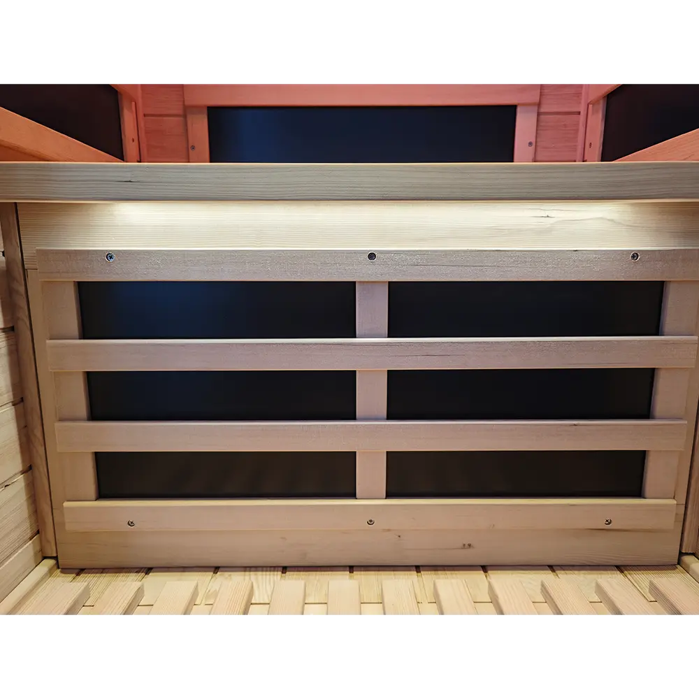 Wizzisaunas S01 1-Person Full Spectrum Near Zero EMF Indoor Infrared Sauna + Medical-Grade Red Light Therapy