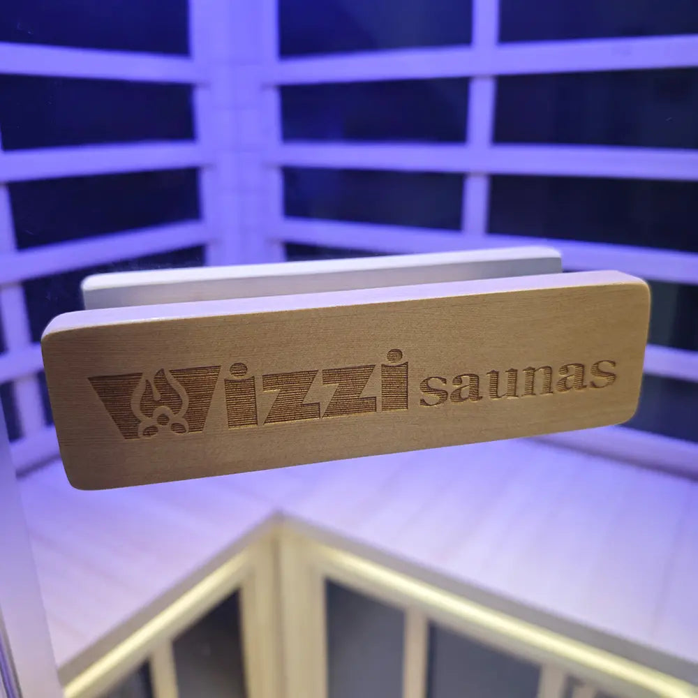 Wizzisaunas S07 2–3 Person Full Spectrum Near Zero EMF Indoor Infrared Sauna + Medical-Grade Red Light Therapy